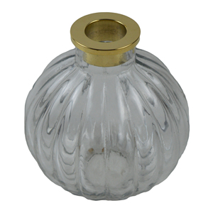 Support de bougie en verre fait main par Z.HANDICRAFTS, pour bougies chauffe-plat, décoration intérieure, maison, villa, Diwali, fête, dîner, mariage - Product Image 1