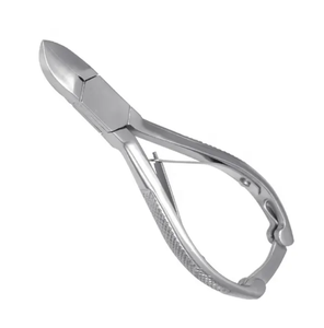 Cortacutículas Profesional Extra Fino de Acero Inoxidable, Herramienta para Uñas con Punta Redondeada y Abertura de Mandíbula Ancha para Uñas de los Dedos - Product Image 1