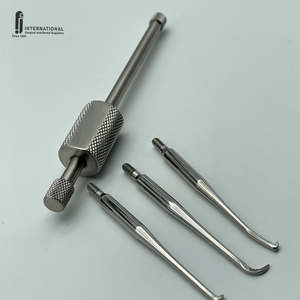 Removedor de Coronas Dentales Manual de Primera Calidad, Acero Inoxidable Alemán, Certificado CE, Uso Profesional, Clase I, 3 Puntas - Product Image 4