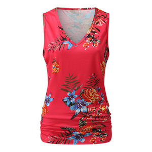 Online Best Selling Women's Gym Wear Tank <b>Top</b> Custom Logo Front Design Breathable Fabric Customizable Size Colors Casual Style - Product Image 1