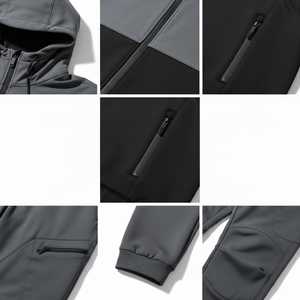 Men Track Suit Heavyweight Polyester Nylon Gym <b>Sweat</b> <b>Set</b> Latest Design 2 Piece Windbreaker Tracksuit Custom Logo And Design - Product Image 4
