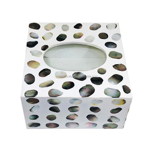 ที่ใส่กระดาษเช็ดปากโลโก้แบบคลาสสิกพร้อมขนาดและบรรจุภัณฑ์ที่กำหนดเองของตกแต่งหรูหราสำหรับห้องนั่งเล่นและรีสอร์ทสปา - Product Image 4