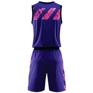 Uniforme de baloncesto de alta calidad que absorbe la humedad, uniforme de baloncesto transpirable para hombre, 100% poliéster, hecho en Pakistán. - Product Image 2