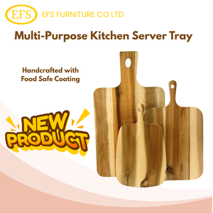 Mini planche à découper en bois de caoutchouc, planche de service en bois massif pour la cuisine, directement de l'usine - Product Image 3