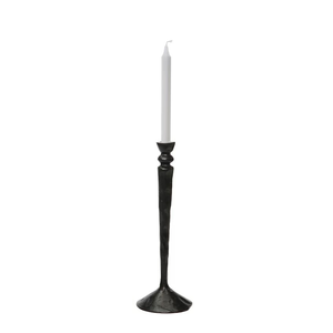 Support à bougies en gros, nouveau, pour la décoration intérieure, porte-bougie de haute qualité, finition noire, en aluminium coulé, personnalisé, fait main - Product Image 1