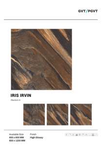 Baldosas de Porcelana Pulida con Acabado de Alto Brillo de 60x60cm 600x600mm para Espacios Interiores de Lujo y Arquitectura Moderna - Product Image 2