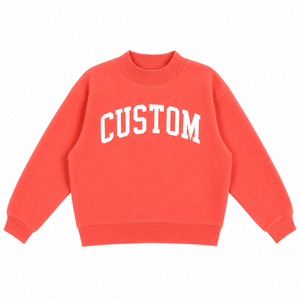 เสื้อสเวตเชิ้ตคอเต่าเด็ก แบรนด์ Chip Price ปักโลโก้ตามสั่ง ดีไซน์ไม่บุซับใน ผ้าฝ้ายถัก สำหรับฤดูใบไม้ร่วงและฤดูหนาว เป็นมิตรต่อสิ่งแวดล้อม - Product Image 1