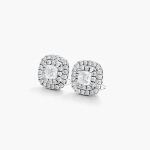 925 Silver Rhodium Plated Moissanite Drop <b>Earrings</b> Timeless Luxury Elegant Brilliant Oval Cut Center Stone <b>Fine</b> Gift Her - Product Image 1