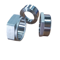 Raccord hexagonal en acier inoxydable 304 personnalisable MYUNF avec logo, raccords de tuyauterie de haute qualité pour diverses industries