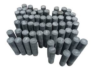 Rollo de Cuerno de Búfalo Auténtico, Ecológico, Estilo Ángel, Hecho a Mano, Mango de Cuchillo de Alta Calidad, Blanco y Negro Natural - Product Image 3