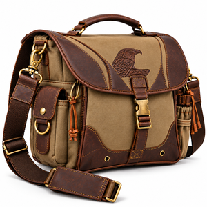 Sac d'équipement de fauconnerie personnalisé, sac de chasse, plusieurs poches, bandoulière réglable - Product Image 4