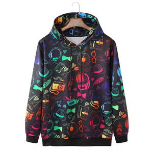 Sudadera con Capucha Sublimada para Hombre, Transpirable y Ecológica, con Logotipo Personalizado y Diseño de Bolsillo, Prenda de Forro Polar Más Vendida - Product Image 1