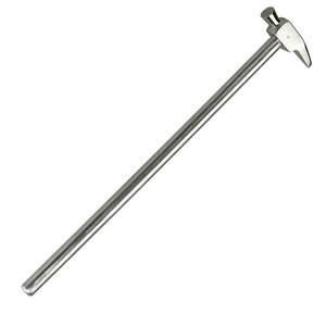 Marteau à riveter, manche en métal, 215 mm, instrument de laboratoire dentaire pour rivetage de précision, formage de métaux, fabrication de prothèses - Product Image 5