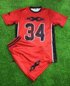 Uniformes personnalisés Nouveau design Maillots de football pour hommes Maillots de football en polyester à séchage rapide bon marché Ensemble - Product Image 1