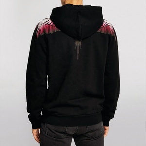 Men <b>Thick</b> <b>Fleece</b> Custom Winter Zipper-Up Hoodie Unisex Ladies Polyester/Cotton 330g Eco-Friendly Sweatshirt - Product Image 2