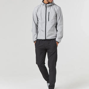 Chaqueta Impermeable para Hombre, Cortavientos, Ligera, Informal, con Cierre Completo, Chaqueta Bomber de Softshell - Product Image 2