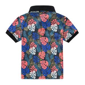 Polo pour garçon en bas âge, manches courtes, couleur unie, coton tricoté, écologique, séchage rapide, respirant, vêtements décontractés d'été, grande taille - Product Image 2