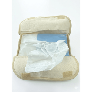 Pochette de voyage personnalisée avec logo, trousse de toilette en toile de coton, patch pour cadeau d'entreprise, pochette zippée, faible MOQ, fabriqué en Thaïlande - Product Image 4