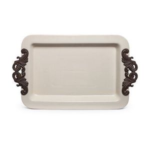 Handmade Ceramic Serving Platter Tray Perfect For <b>Eid</b> Celebration With Family And Friends Serving Traditional Dishes And Sweets - Product Image 6