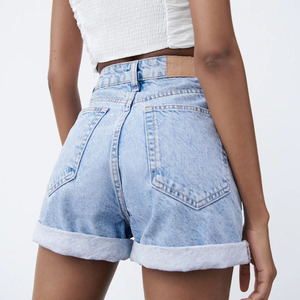 Shorts en jean pour femmes, prix de gros, quantité OEM, prix abordable, vente directe d'usine, commande en gros 2026 - Product Image 4