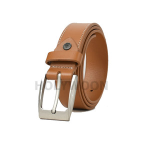 Ceinture en cuir de vachette véritable pour tenue décontractée et formelle, vente en gros, ceinture en cuir pour homme de haute qualité. - Product Image 2