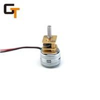 Moteur pas à pas bipolaire 5V 15mm avec rapport de vitesse de boîte de vitesses en métal 20:1 ~ 1000:1
