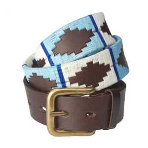 Ceinture Polo en Cuir Véritable Personnalisée pour Hommes, Faite à la Main, Tressée Style Gaucho, Vente en Gros, Fournisseur d'Usine, Sacs et Étuis LPB-0083 - Product Image 2
