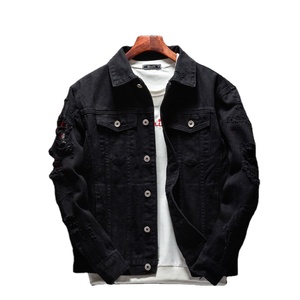 แจ็คเก็ตยีนส์สำหรับผู้ชายเสื้อแจ็คเก็ตผ้ายีนส์สไตล์สปอร์ตสำหรับผู้ชาย - Product Image 5