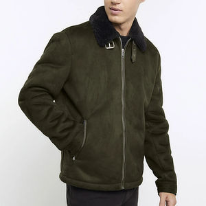 Ropa Casual, Diseño de Moda Masculina, Chaqueta de Cuero de Nueva Llegada, Chaquetas de Cuero PU para Hombre, Chaquetas de Cuero Vacuno de Primera Calidad - Product Image 5