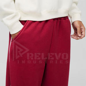 Men's Heavyweight Loose Fit Sweatpants <b>Oversize</b> <b>Jogger</b> Loose Fit Running Trouser Men <b>Oversize</b> Casual Sweatpants Best Price - Product Image 4