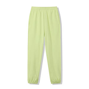 <b>Men</b> 100% Cotton French Terry Autumn Candy Color Sweatpants with Pockets Drawstrings <b>Elastic</b> Waist Pant Custom logo <b>Trousers</b> - Product Image 1
