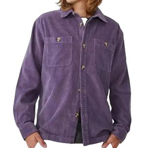 เสื้อรัดรูปผ้าลูกฟูกของผู้ชาย - Product Image 6