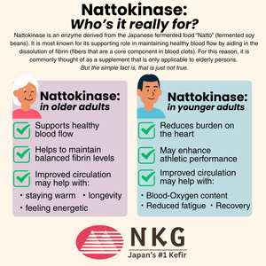 Natokinasa japonesa y probióticos de kéfir - Product Image 2