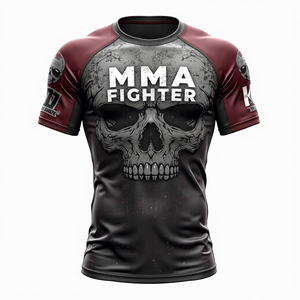 Camiseta de Compresión Cody Lunin para Hombre, Manga Larga, Ecológica, 220g, Protección UV, para Jiu Jitsu Brasileño, Impresión Digital, Secado Rápido - Product Image 2