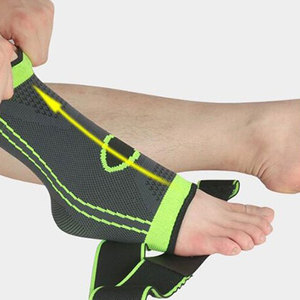 Fitness Padded Gym Wholesale High Quality <b>Ankle</b> <b>Support</b> Fitness Accessories Adjustable <b>Ankle</b> <b>Support</b> - Product Image 2