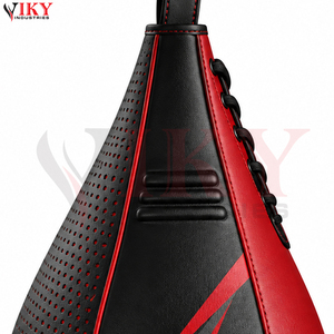 Nouvelle balle d'entraînement de boxe ergonomique multi-panneaux en cuir synthétique premium renforcé double couche, robuste et tendance - Product Image 6