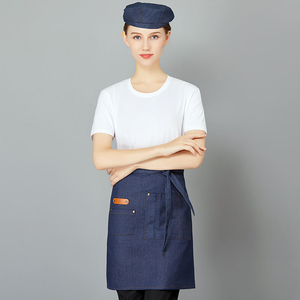 Custom Logo Restaurant <b>Apron</b> Chef <b>Apron</b> <b>Kitchen</b> Work <b>Apron</b> Premium Cotton Canvas OEM Wholesale Factory - Product Image 5