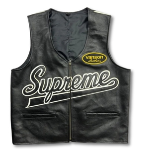 Toiles d'araignée en cuir |   Gilet de motard en cuir noir épais, le nec plus ultra du streetwear, gilet en cuir pleine fleur motif araignée à 360 degrés - Product Image 3