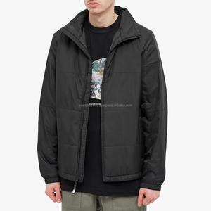 SGJ03B hommes hiver Fitness Bomber doudoune Logo personnalisé université veste support noir gros bouffant veste tissu matériel - Product Image 2