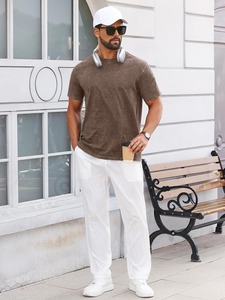 Trending Oversized Acid <b>Wash</b> Graphic Tee <b>Screen</b> Printed Premium Cotton Casual Street Fashion Apparel Manufacturer - Product Image 2