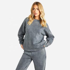 Écologique Econex Sports 2025 Survêtement d'hiver pour femme Motif solide À Capuche Zip Ensemble de 2 pièces Pantalon en tricot moulant Tailles Plus - Product Image 6