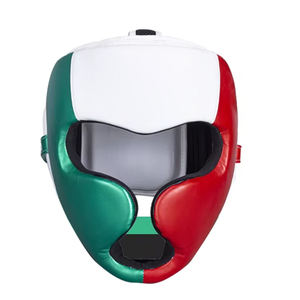 Casque de boxe intégral en cuir personnalisé de haute qualité, approuvé pour les tournois, pour adultes – Offre Spéciale - Product Image 3