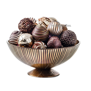 Snacks Dry fruits Bowl <b>Decorative</b> Safe Bowl And Serving Dish Chocolate Candies Cookie Snacks Serve Dish Elegant Bowls Home Decor - Product Image 6