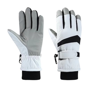 Gants de ski et de snowboard imperméables, compatibles écran tactile, chauds, en velours, coupe-vent, avec poche cachée pour l'hiver - Product Image 4