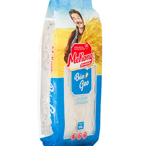 Nouilles de riz vermicelles multi-usages de qualité supérieure 200g sans gluten, saines, fabriquées au Vietnam, fabricant OEM - Product Image 1