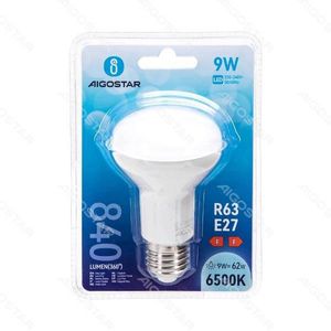 Ampoules LED R63 E27 9W 6500K - Product Image 1