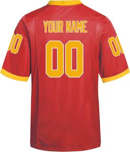 Fournisseur de maillots de football américain durables en mélange de spandex, marque privée, sublimation sans décoloration, vêtements de sport légers, approvisionnement en gros, OEM - Product Image 3