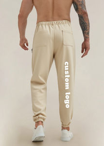 Pantalon de jogging athlétique pour homme, matière respirante et extensible, taille à cordon de serrage, pour le fitness, le jogging et le confort quotidien - Product Image 6