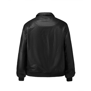 Chaqueta de cuero para motocicleta de alta calidad para hombre, diseño de moda, abrigo de cuero genuino para hombre, estilo casual urbano. - Product Image 2