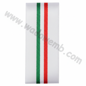 Cintas de Viscosa Personalizadas de Alta Calidad, Trenzadas de una Sola Cara, para Uso en Ceremonias, Accesorios para Uniformes con Logotipo Personalizado - Product Image 3